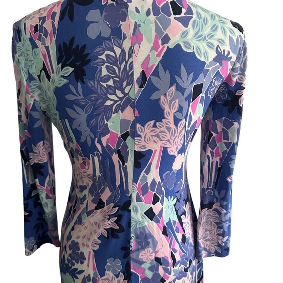 LILLY PULITZER Melli Iris Printed Dress Size XS - Picture 5 of 7